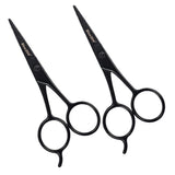 2X Stainless Beauty Beard Mustache Eyebrow Nose Trimming Scissor Clippers