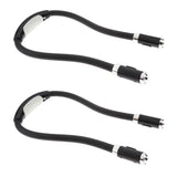 2 PCS Led Hands-Free Flexible Neck Light Reading Flashlight Book Light
