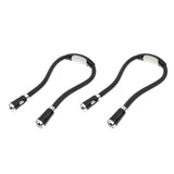 2 PCS Led Hands-Free Flexible Neck Light Reading Flashlight Book Light