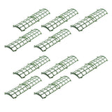 10Pcs Artificial Flower Wall Plastic Panels For D.I.Y Wedding Background