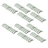 10Pcs Artificial Flower Wall Plastic Panels For D.I.Y Wedding Background