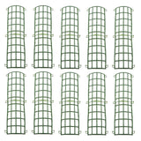 10Pcs Artificial Flower Wall Plastic Panels For D.I.Y Wedding Background