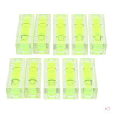 30Pcs Acrylic Level Level Precision Measurement  Rectangle