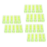 30Pcs Acrylic Level Level Precision Measurement  Rectangle