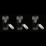 3Pcs Plastic Specimen Container Bottle Pot, Sample Jar Bottle 500ml