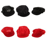 6Pcs Cook Adjustable Men Women Kitchen Baker Chef Elastic Cap Hat Catering