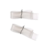 2xClear Transparent Heat Shrink Tube Wrap Cable Wire Sleeve 20mm x 1m