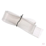 2xClear Transparent Heat Shrink Tube Wrap Cable Wire Sleeve 20mm x 1m