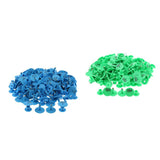 200PCS Numbered Livestock Ear Tag for Pig Cow Cattle Goat Sheep Blue & Green