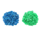 200PCS Numbered Livestock Ear Tag for Pig Cow Cattle Goat Sheep Blue & Green