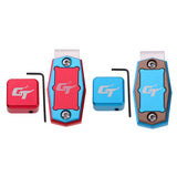 2Pcs Billiard Magnetic Pool Cue Chalk Holder with Belt Clip Accessory