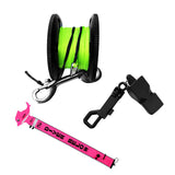 Scuba Diving Surface Marker Buoy SMB Safety Sausage Tube+Dive Reel+Whistle