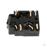 For  One Slim Controllers 3.5mm Jack Headset Headphone Audio Port 3Pack