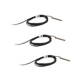 3xNTC Thermistor 10K Length 1m 1% Temperature Sensor Waterproof Probe 5x30mm