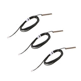 3xNTC Thermistor 10K Length 1m 1% Temperature Sensor Waterproof Probe 5x30mm