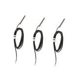 3xNTC Thermistor 10K Length 1m 1% Temperature Sensor Waterproof Probe 5x30mm