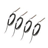 4xNTC Thermistor 10K Length 1m 1% Temperature Sensor Waterproof Probe 5x30mm