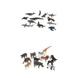 24 Pieces Realistic Mixed Plastic Marine Animals Kids Toy Party Bag Favors