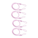 4PCS  Rope Curtain Drape Tiebacks Tassel Living Room Bedroom Pink