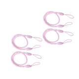 4PCS  Rope Curtain Drape Tiebacks Tassel Living Room Bedroom Pink
