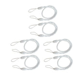 6PCS  Rope Curtain Drape Tiebacks Tassel Living Room Bedroom White 1