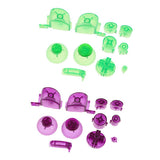 2Pcs Handle ABXYZ Button+Thumbsticks D-pad Mod for Nintendo NGC Controller