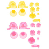 2 Pcs Handle ABXYZ Button+Thumbsticks D-pad Mod for Nintendo NGC Controller