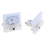 2xDC Ammeter Analog Panel Amp Meter Current Gauge Pointer Type 0-30mA 0-50mA