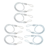 3Color 6 PCS  Rope Curtain Drape Tiebacks Tassel Living Room Bedroom White_2