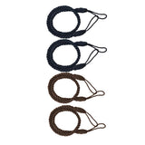 2Color 4PCS  Rope Curtain Drape Tiebacks Tassel Living Room Bedroom White_2