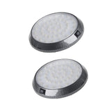 2PCS Round Car Interior LED Dome Ceiling Light Reading Lamp