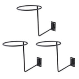 Maxbell 3x Motorcycle Accessories Holder Hanger Rack Jacket Hook Gifts Black