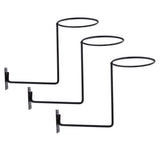 Maxbell 3x Motorcycle Accessories Holder Hanger Rack Jacket Hook Gifts Black
