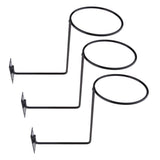 Maxbell 3x Motorcycle Accessories Holder Hanger Rack Jacket Hook Gifts Black