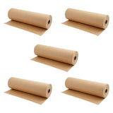 5 Rolls 30m Kraft Packing Parcel Paper DIY Gift Flower Wrapping Arts 30cm