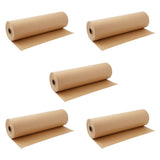 5 Rolls 30m Kraft Packing Parcel Paper DIY Gift Flower Wrapping Arts 30cm