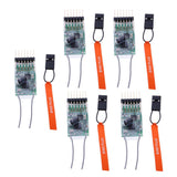 5xCM621 6-Ch DSMX DSM2 AR6100E Receiver Compatible DX6I DX18 DX8 DX9 DEVO10