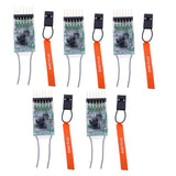 5xCM621 6-Ch DSMX DSM2 AR6100E Receiver Compatible DX6I DX18 DX8 DX9 DEVO10