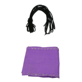 Maxbell PurpleReplacement Fabric Cloth with Black Cords for Patio Folding Recliners
