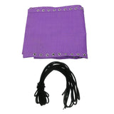 Maxbell PurpleReplacement Fabric Cloth with Black Cords for Patio Folding Recliners