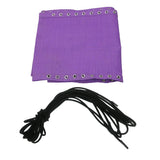 Maxbell PurpleReplacement Fabric Cloth with Black Cords for Patio Folding Recliners