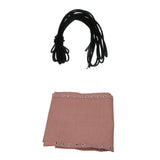 Maxbell Coffee Replacement Fabric Cloth with Black Cords for Patio Recliners