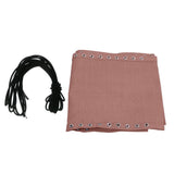 Maxbell Coffee Replacement Fabric Cloth with Black Cords for Patio Recliners