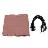 Maxbell Coffee Replacement Fabric Cloth with Black Cords for Patio Recliners