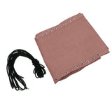 Maxbell Coffee Replacement Fabric Cloth with Black Cords for Patio Recliners
