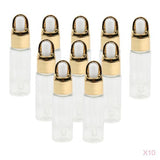 100 Pack Empty Aromatherapy Essential Oils Eye Dropper Bottles 20ml Clear