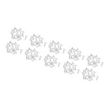 Maxbell 500pcs Nylon Christmas Tree Retainer Clips Fasteners for GM 1595864 1605396