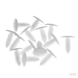 Maxbell 500pcs Nylon Christmas Tree Retainer Clips Fasteners for GM 1595864 1605396