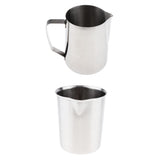 Maxbell 2pcs Stainless Steel Candle Making Pitcher Wax Melting Pouring Pots 1500+500