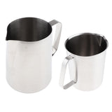 Maxbell 2pcs Stainless Steel Candle Making Pitcher Wax Melting Pouring Pots 1500+500